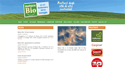 Desktop Screenshot of fieranaturabio.it